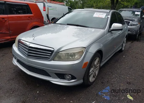 2008 Mercedes-Benz C 350 Sport из США, поврежденный, VIN WDDGF56X48F016019
